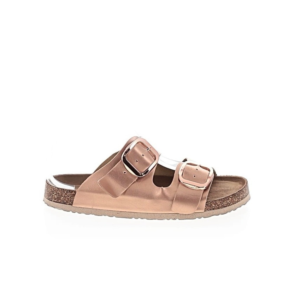 Womens Rose Gold Sandals 10